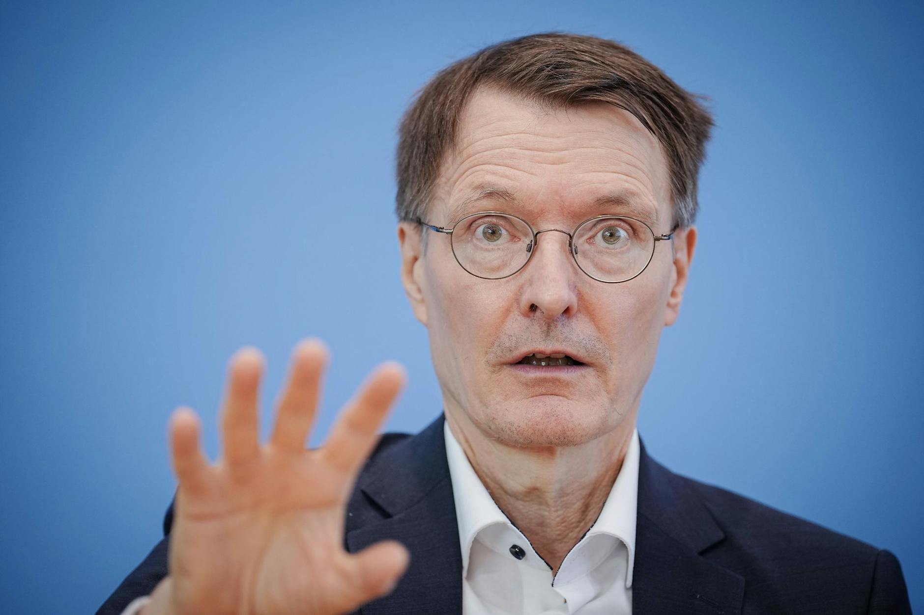 Gesundheitsminister Lauterbach (SPD) in Berlin.