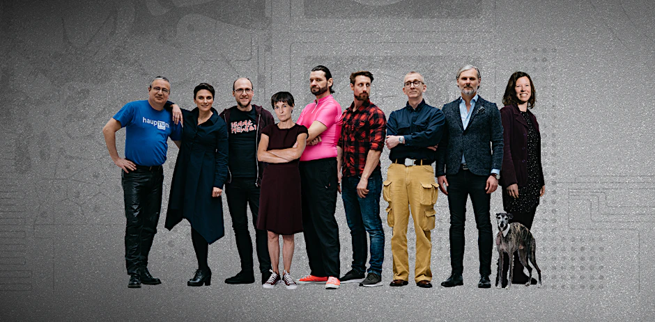 Das Team der österreichischen Kabarettgruppe Science Busters.