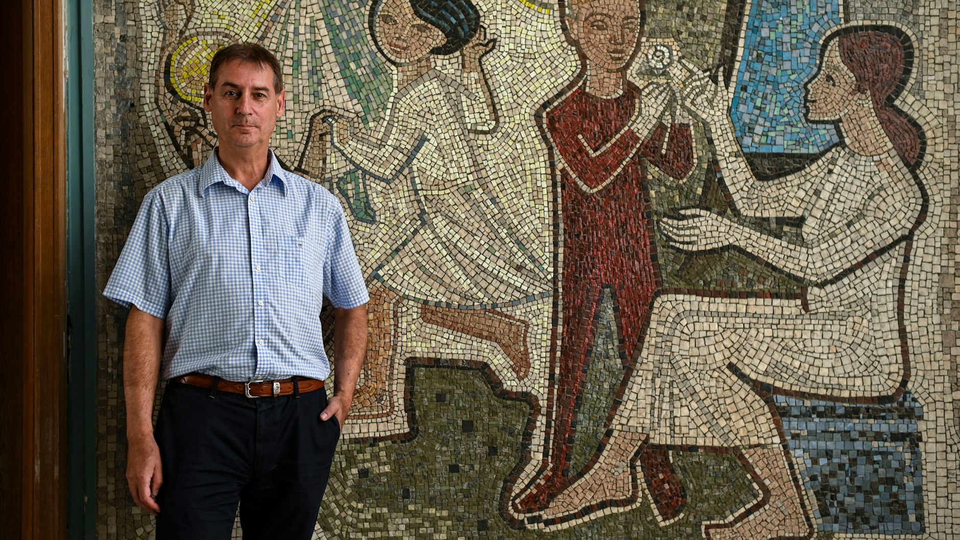 Eisenhüttenstadts Bürgermeister Bürgermeister Frank Balzer (56, SPD)