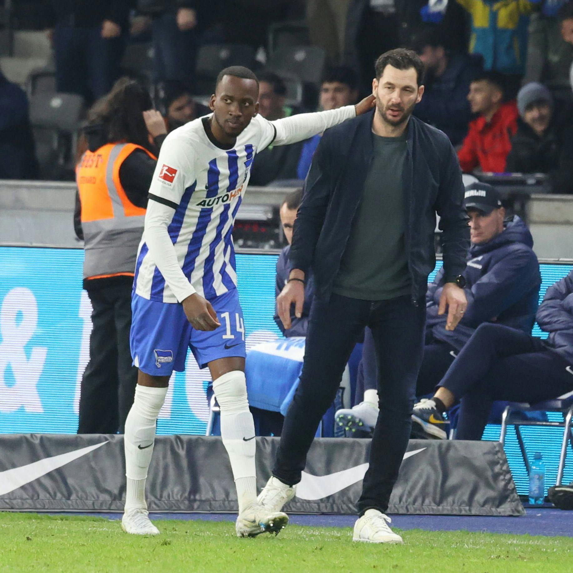 Herthas Trainer Sandro Schwarz brachte Dodi Lukebakio zu Bestleistungen.