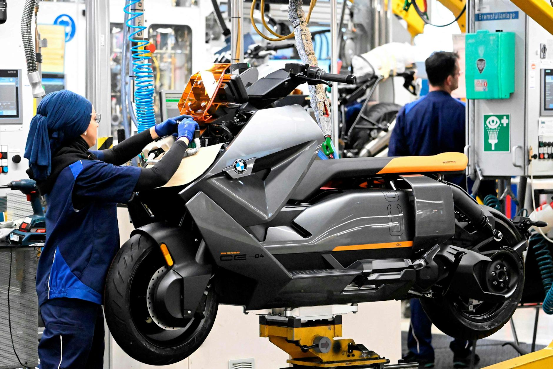 BMW-Motorradproduktion in Spandau