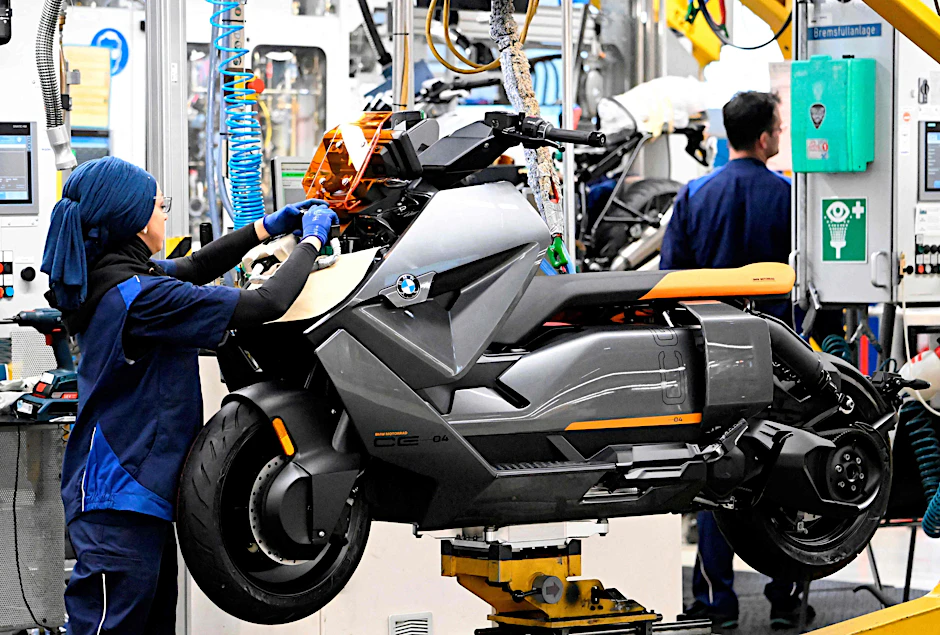 BMW-Motorradproduktion in Spandau