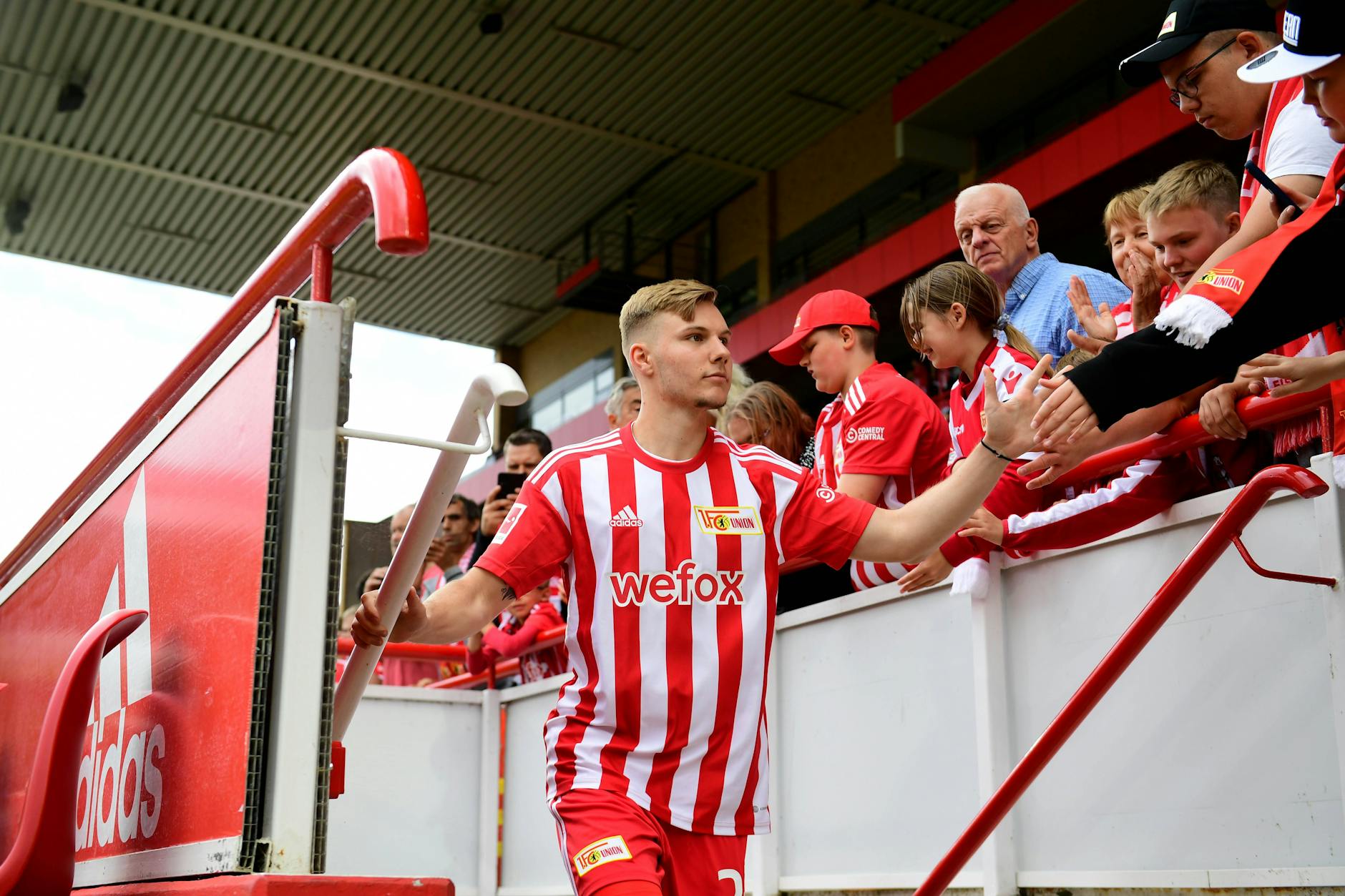 Fabio Schneider kam für die Profis des 1. FC Union Berlin nur in Testspielen zum Einsatz.