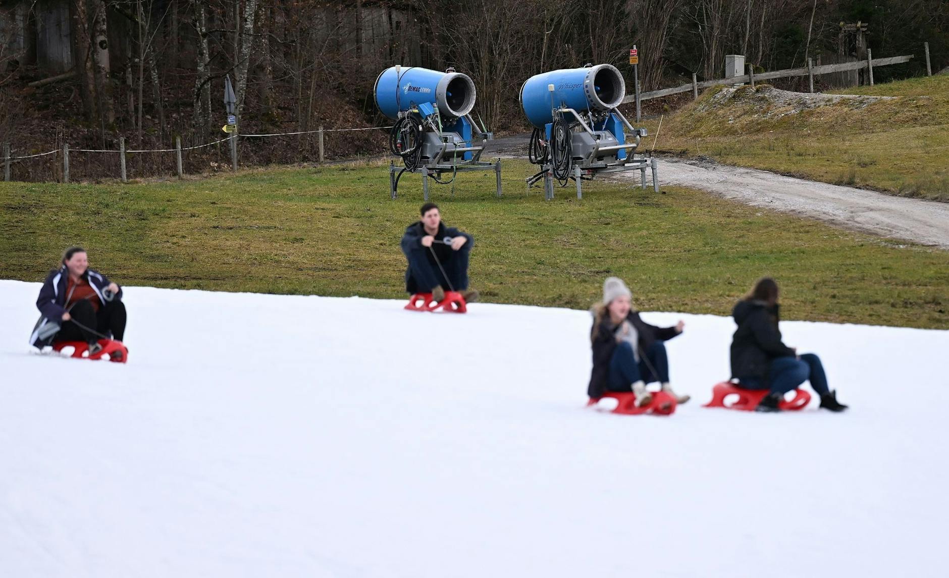 Kaum Schnee: Wintersportler müssen in dieser Saison besonders gut aufpassen.