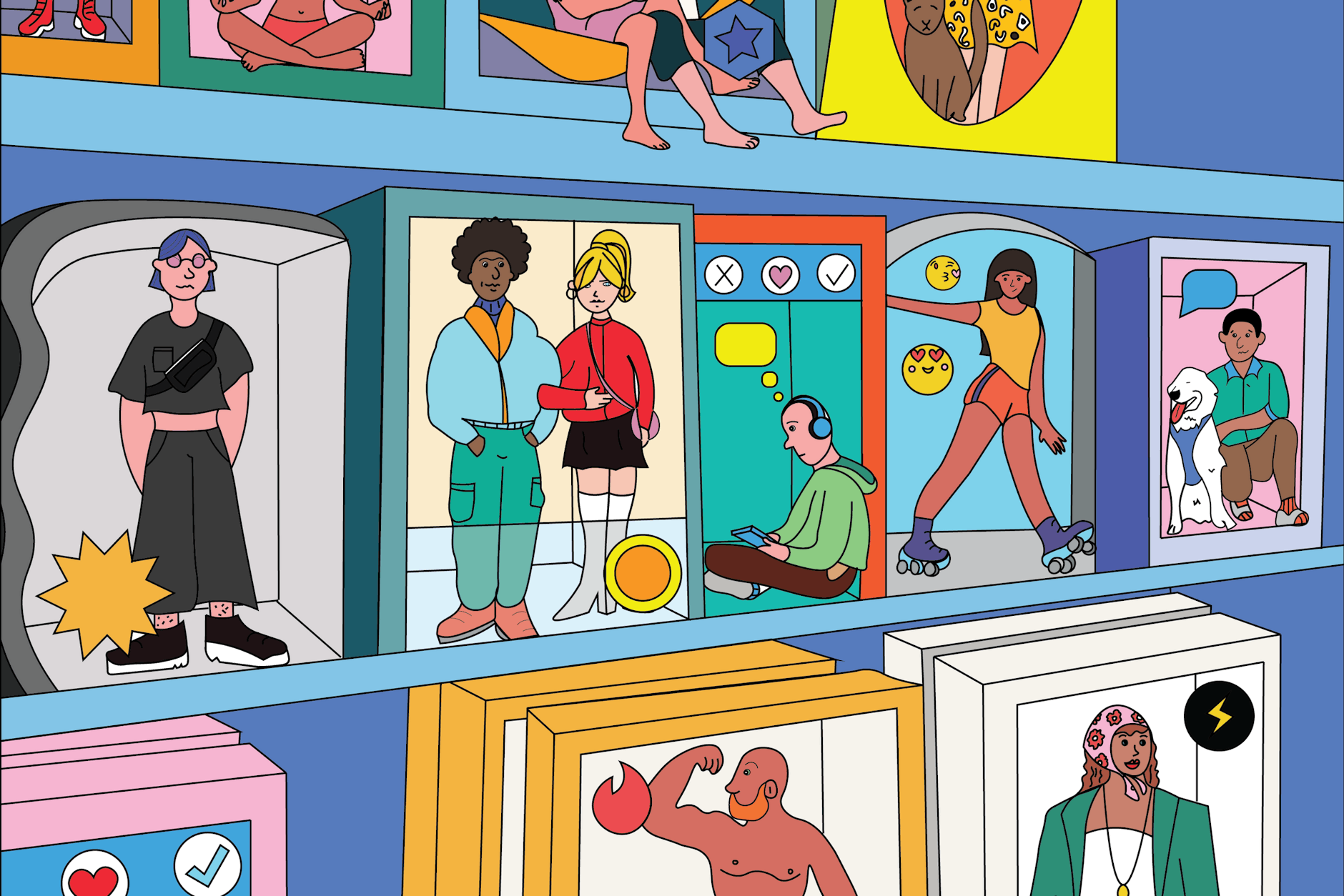 Die Suche nach einer festen Beziehung in Berlin kann schon frustrierend sein. 