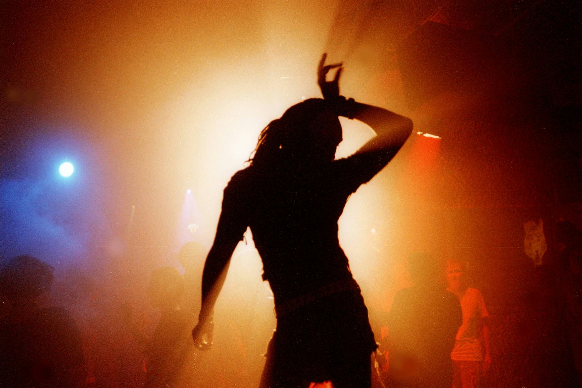 Tänzer in einem Berliner Club