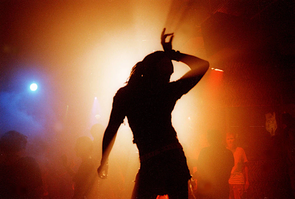 Tänzer in einem Berliner Club