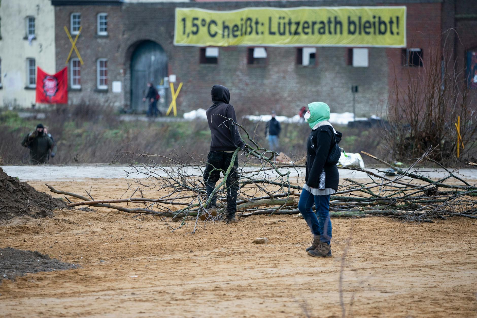 Das Dorf Lützerath ist für die Klima-Aktivisten mehr als ein Symbol.