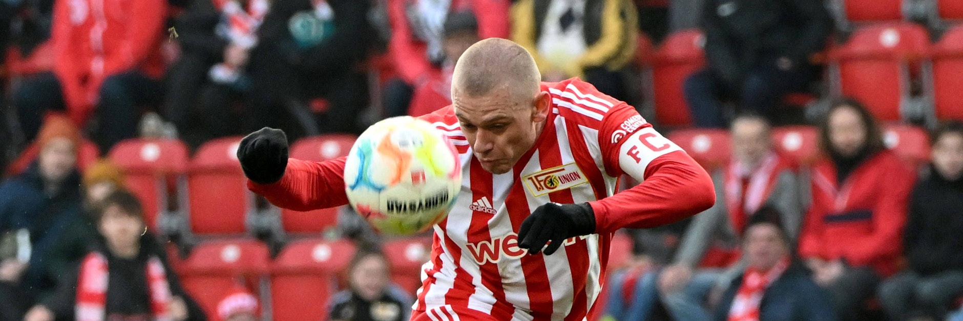 Julian Ryerson, beim 1. FC Union inzwischen Stammverteidiger, soll aus Italien und von Brighton & Hove Albion umworben werden.