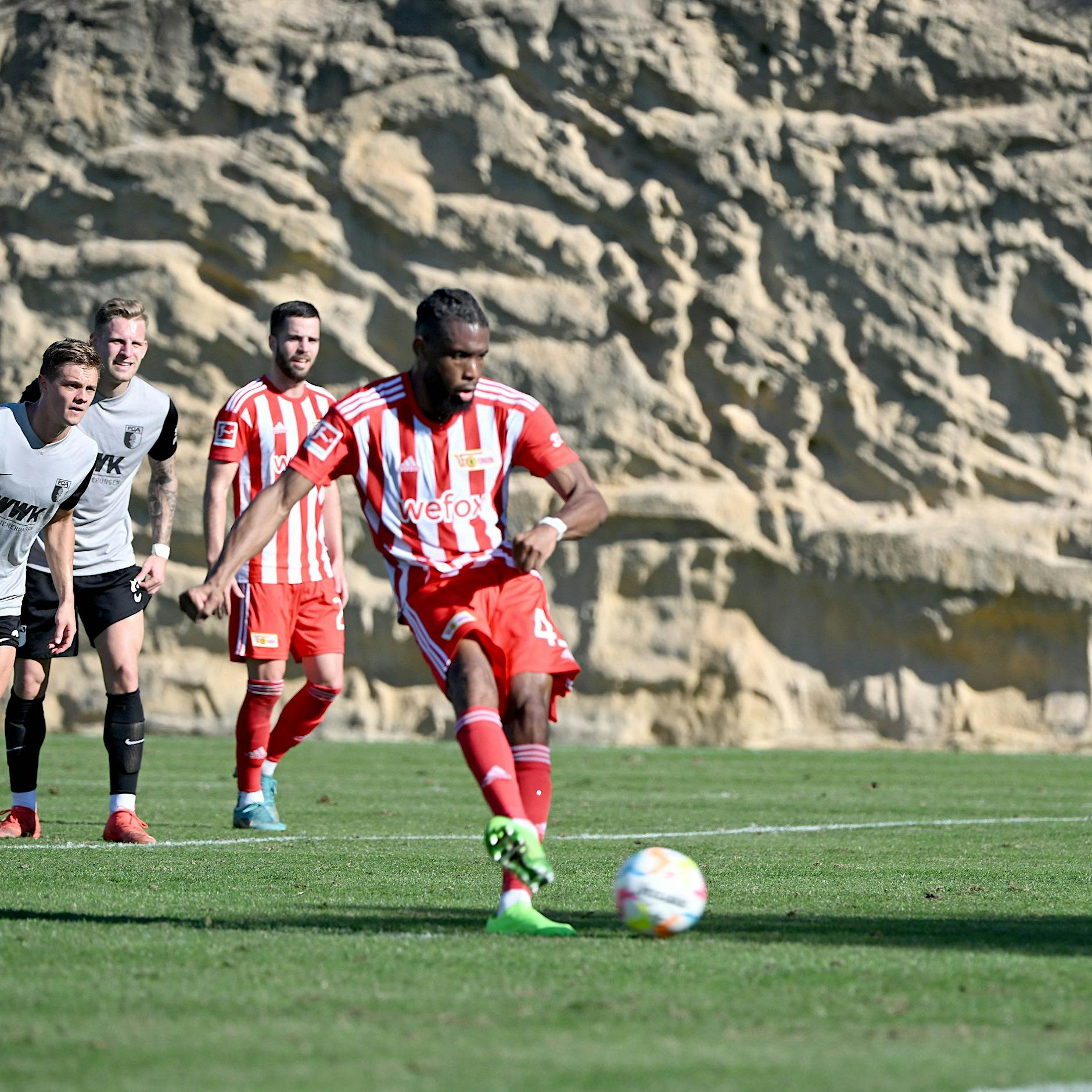 Jordan Siebatcheu schießt Union Berlin gegen Augsburg zum Sieg