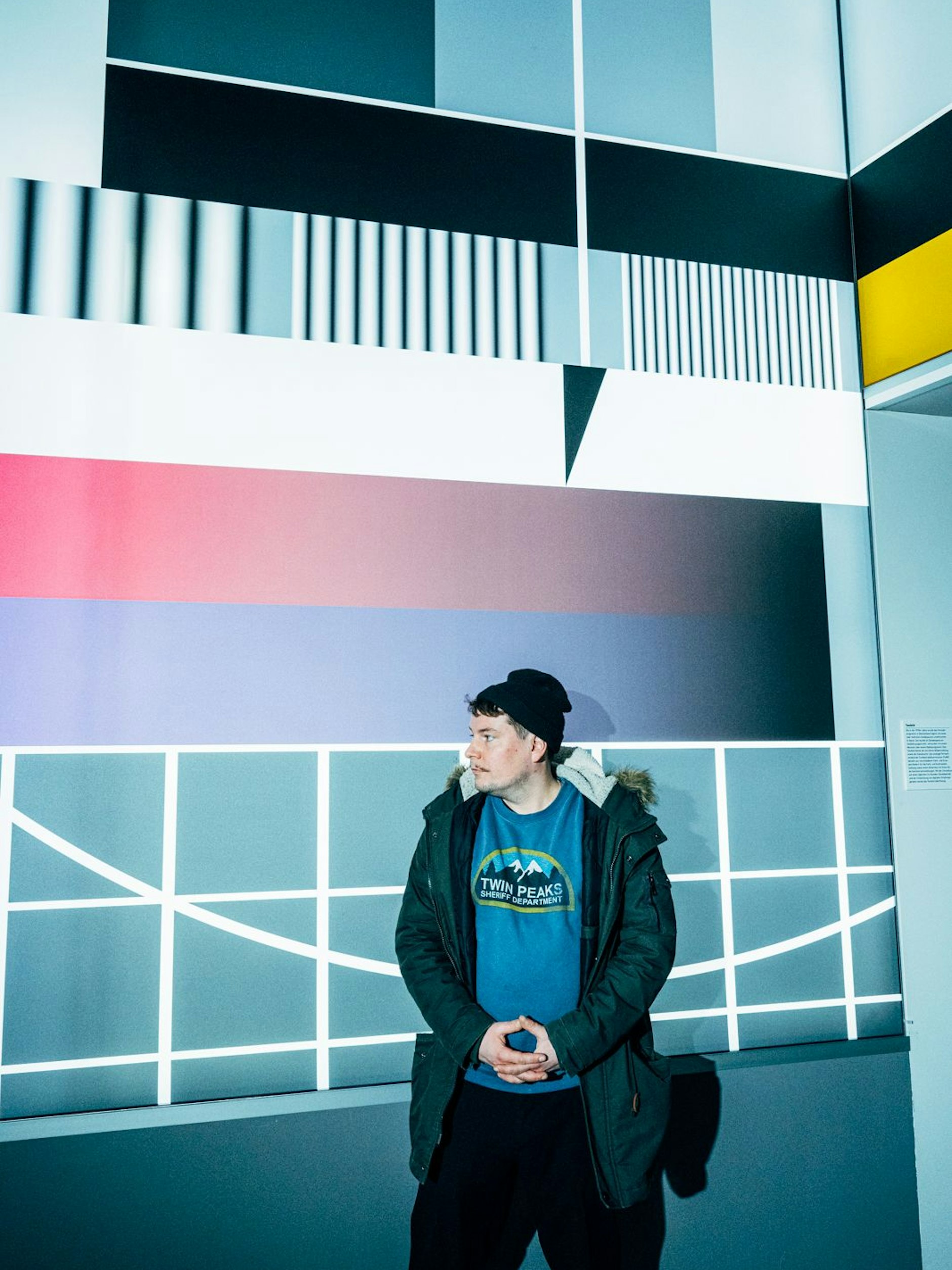 Štěpán Altrichter in der Deutschen Kinemathek – Museum für Film und Fernsehen, Berlin Potsdamer Platz, Januar 2023.