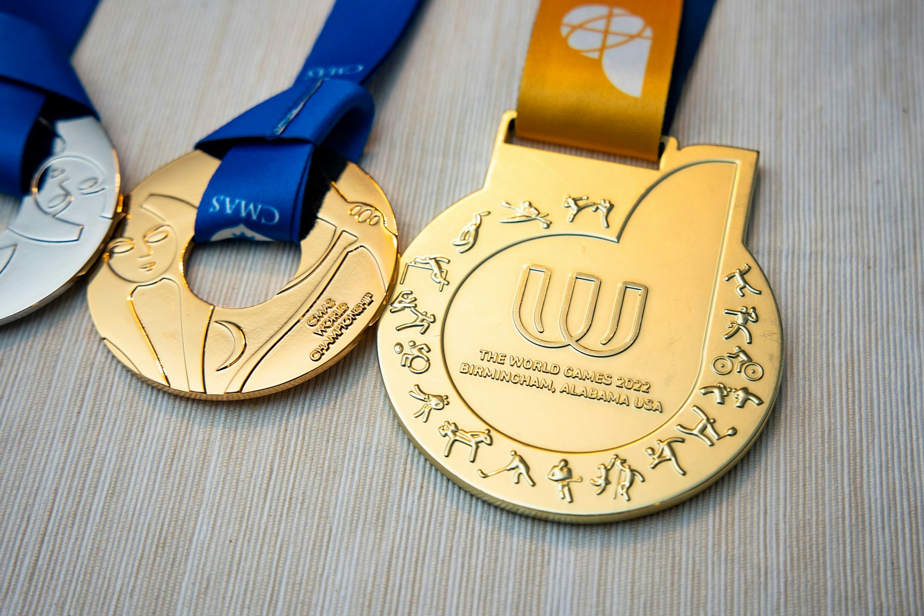 Der größte Erfolg: die Goldmedaille von den World Games aus dem Sommer 2022