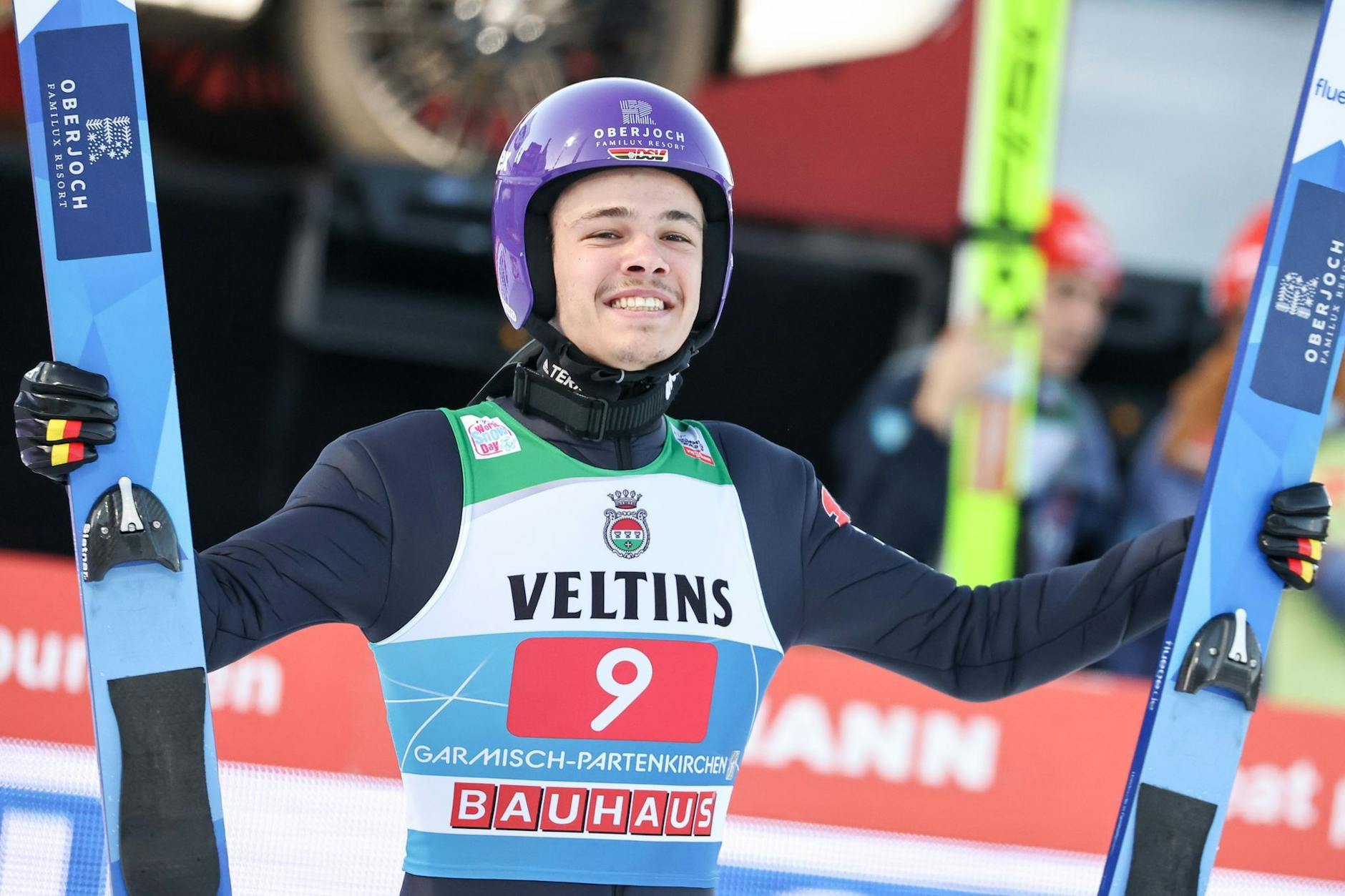 Skispringer Philipp Raimund ist bei der Vierschanzentournee voller Euphorie.