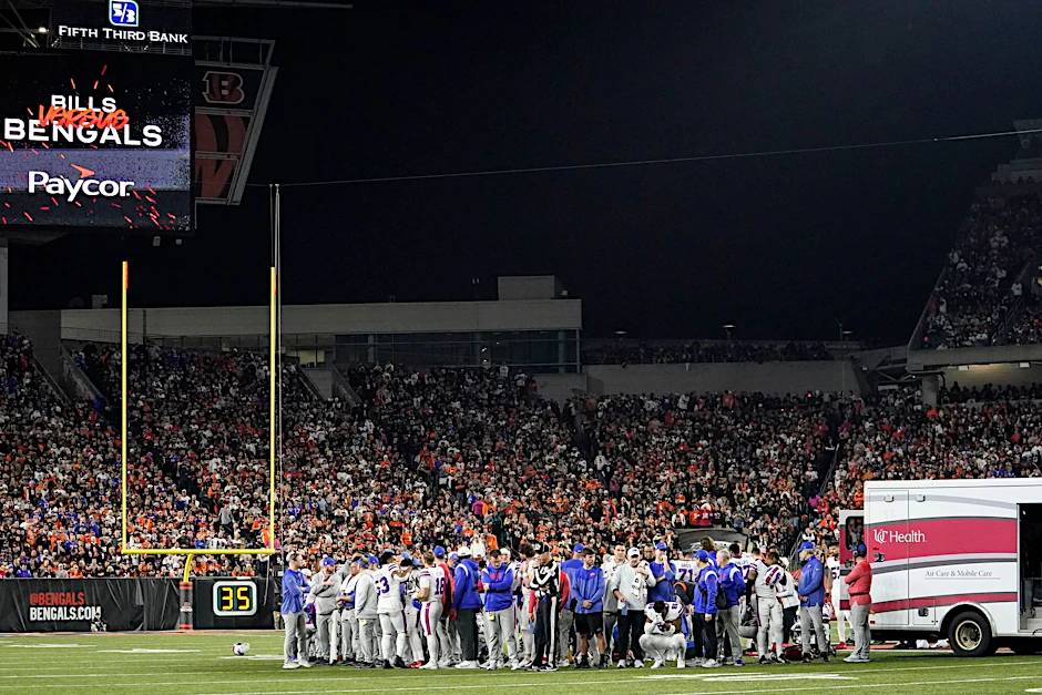Bills-Profi Damar Hamlin hatte einen Herzstillstand.  