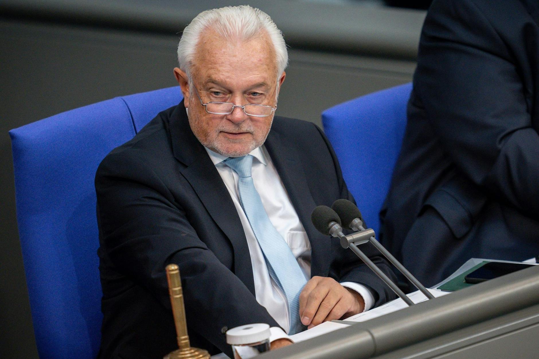 Bundestagsvizepräsident Wolfgang Kubicki im Bundestag. 