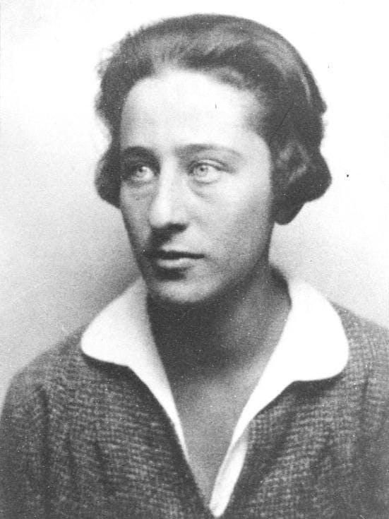 Olga Benario-Prestes im Jahr 1928