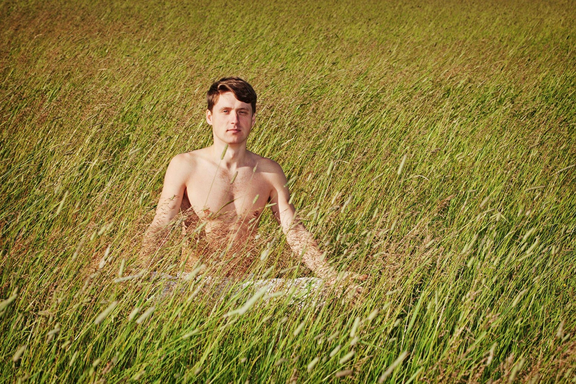Ein nackter Mann beim Sonnenbaden ist kein Grund, die Miete zu mindern (Symbolbild).