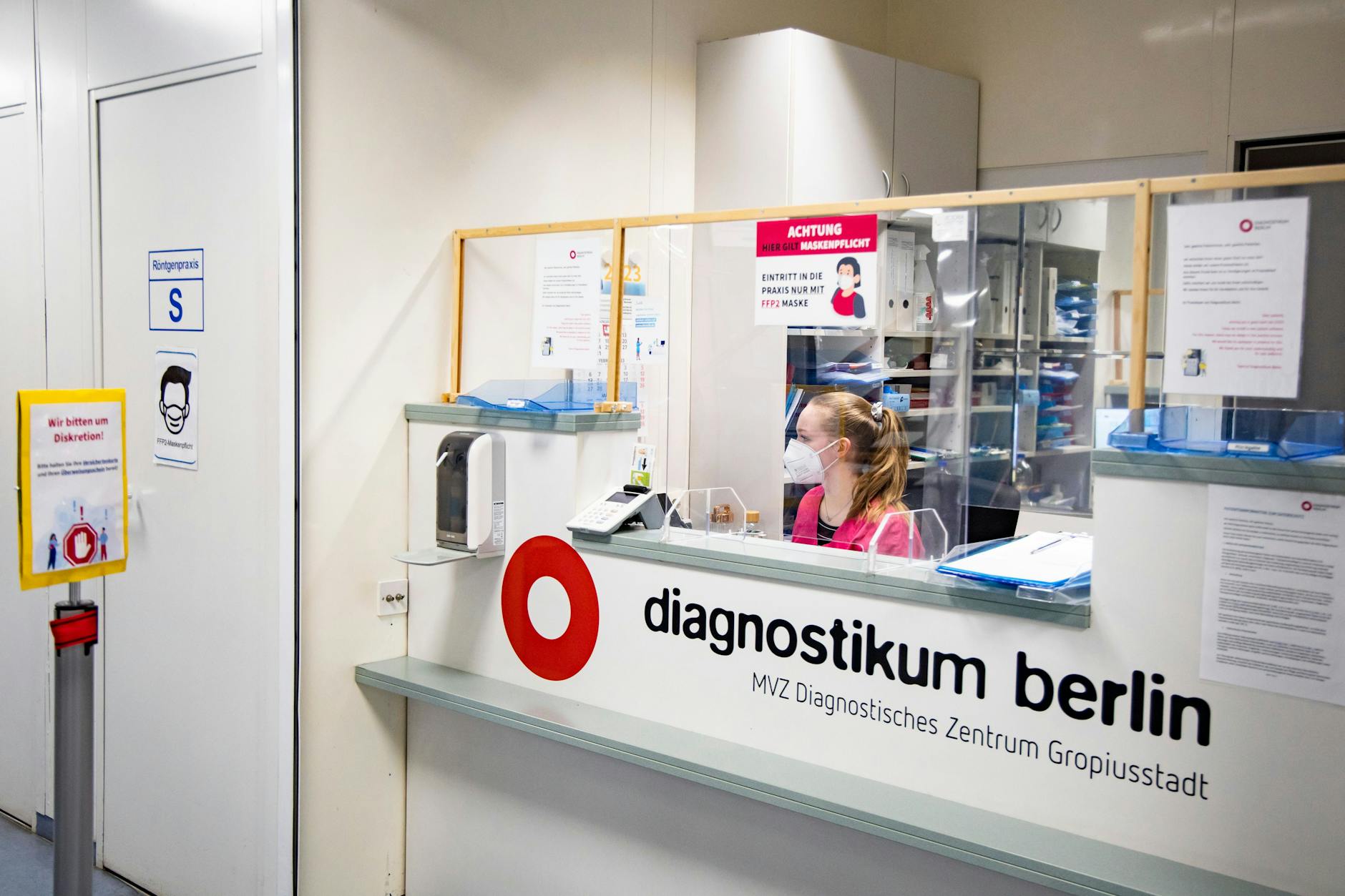 Die Radiologie des GZG. Sie wird das Haus an der Lipschitzallee verlassen.