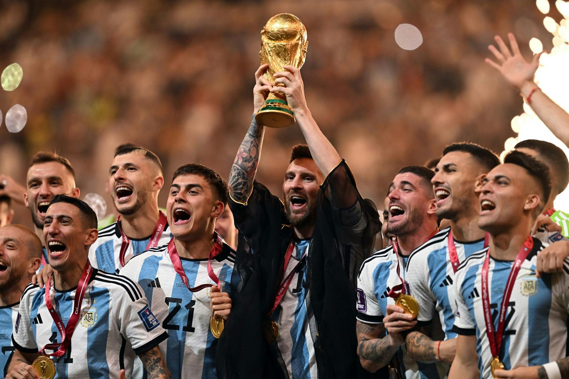 dpatopbilder - Lionel Messi war der überragende Spieler der WM.