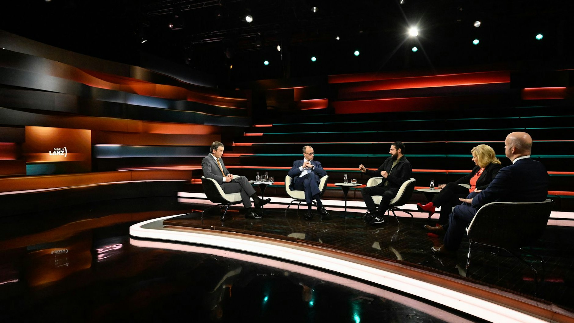 Bei Markus Lanz diskutierten neben CDU-Chef Friedrich Merz auch der Soziologe Aladin El-Mafaalaani, die Journalistin Eva Quadbeck und der Ökonom Marcel Fratzscher über die Randale an Silvester.