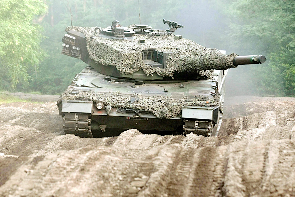 Ein Leopard 2A4 Panzer