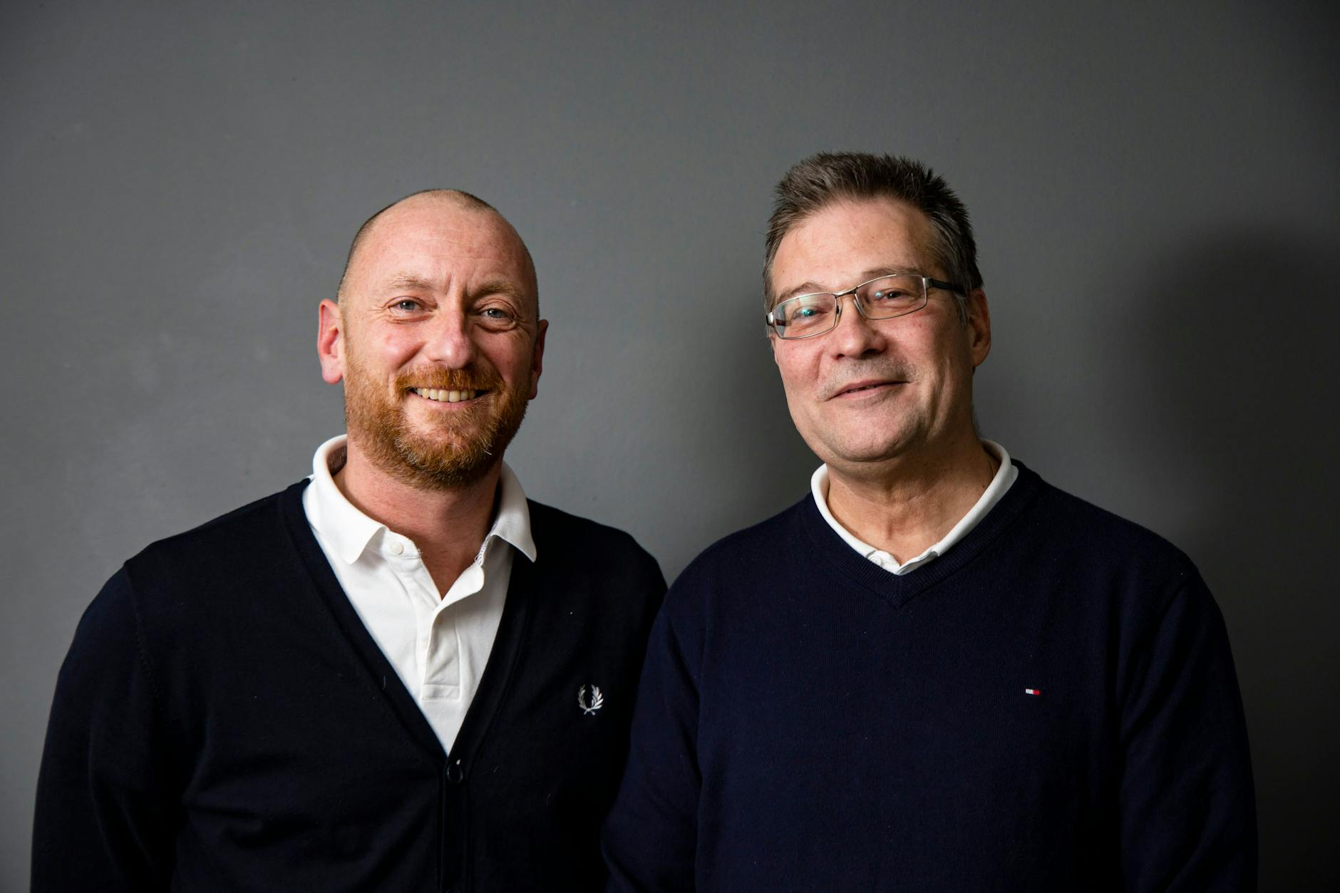 Kämpfen um den Erhalt ihres Ärztehauses: Orthopäde Roland Herwig (l.) und Urologe Stefan Stupp, Geschäftsführer des Gesundheitszentrums Gropiusstadt.