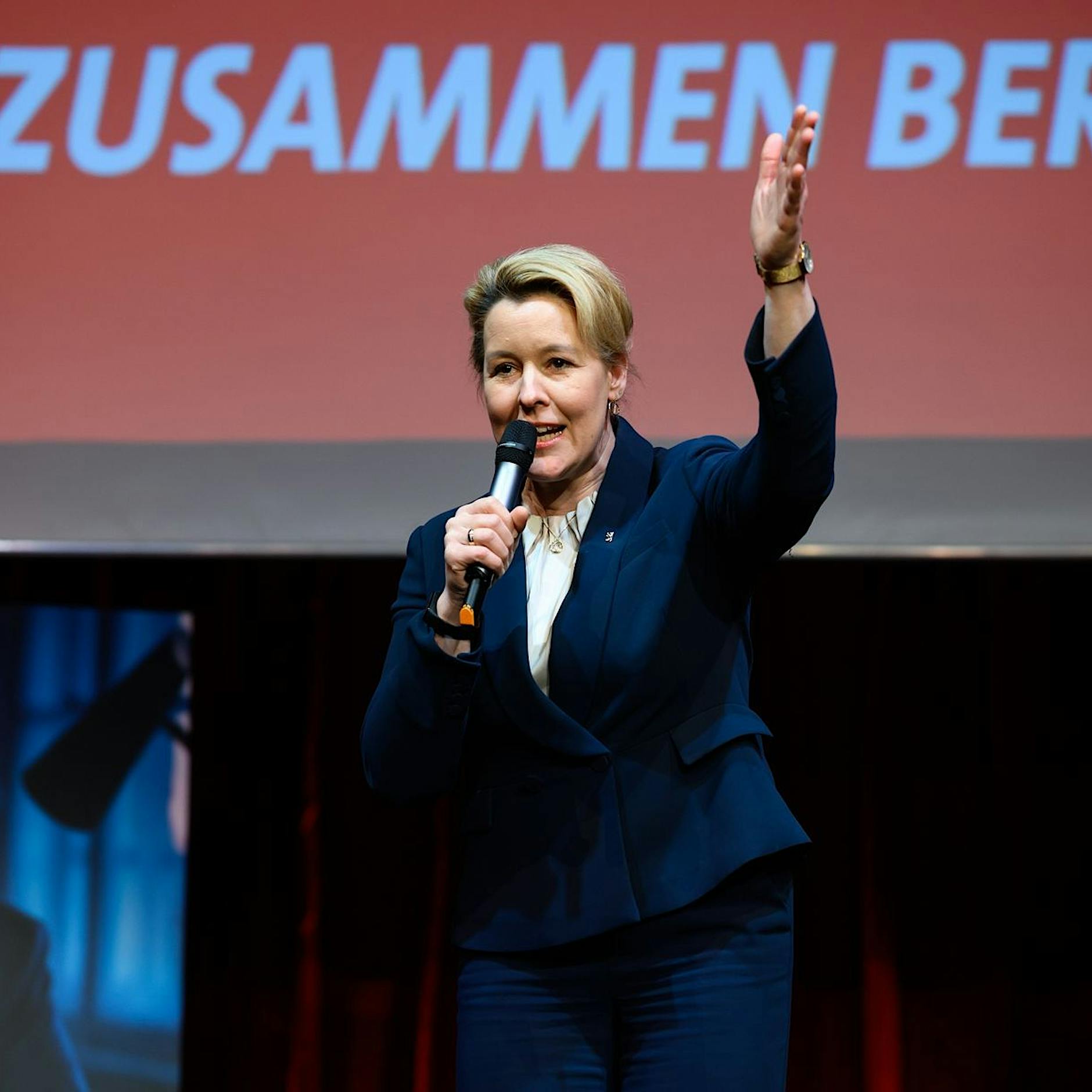 Giffey weist Kritik aus der Union an Berlin zurück