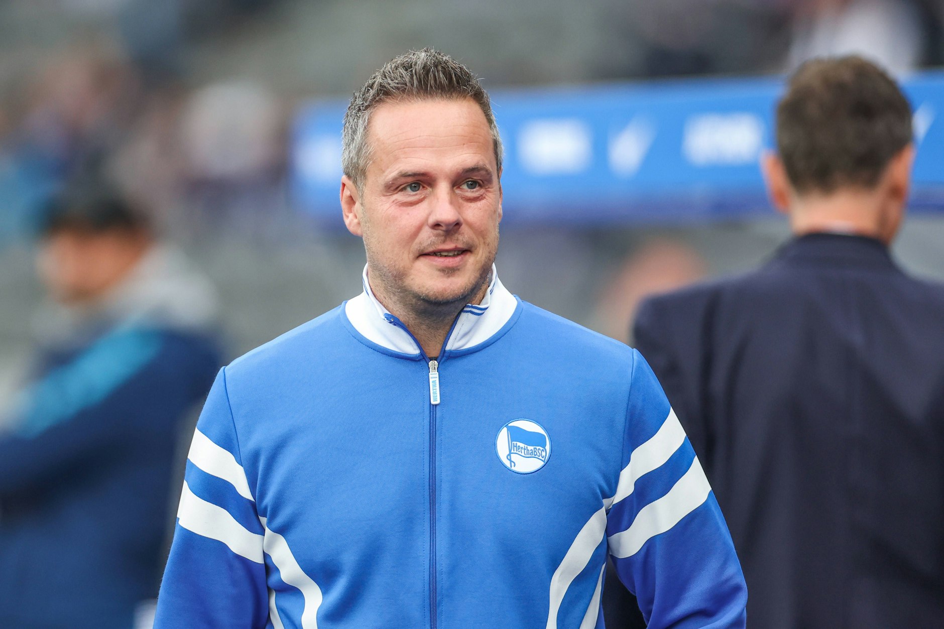 Betreibt in einem Video Mitgliederwerbung für Hertha BSC: Klubpräsident Kay Bernstein.