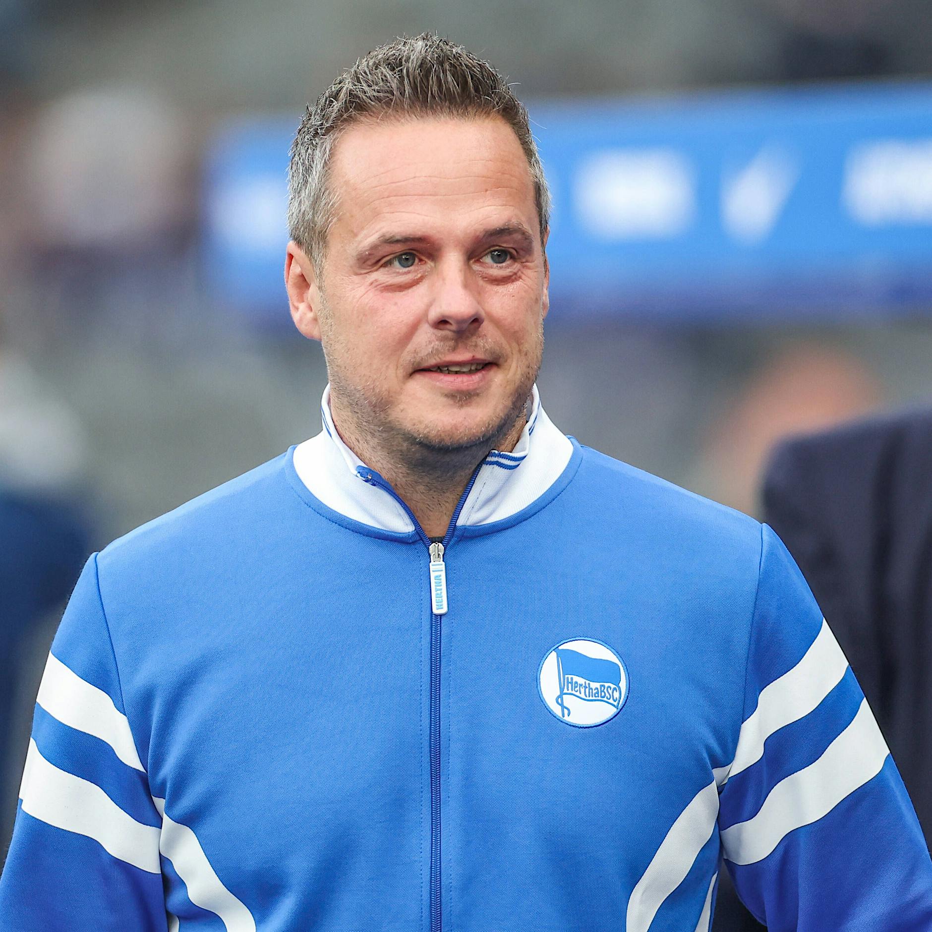 Hertha-Präsident Kay Bernstein zündelt ein bisschen vor dem Derby gegen Union