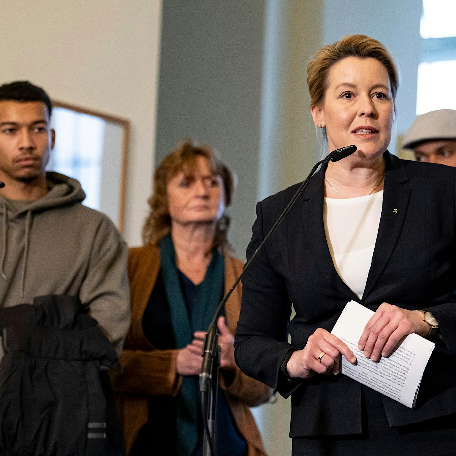 Giffey zu Friedrich Merz: Das sind Berliner Kinder