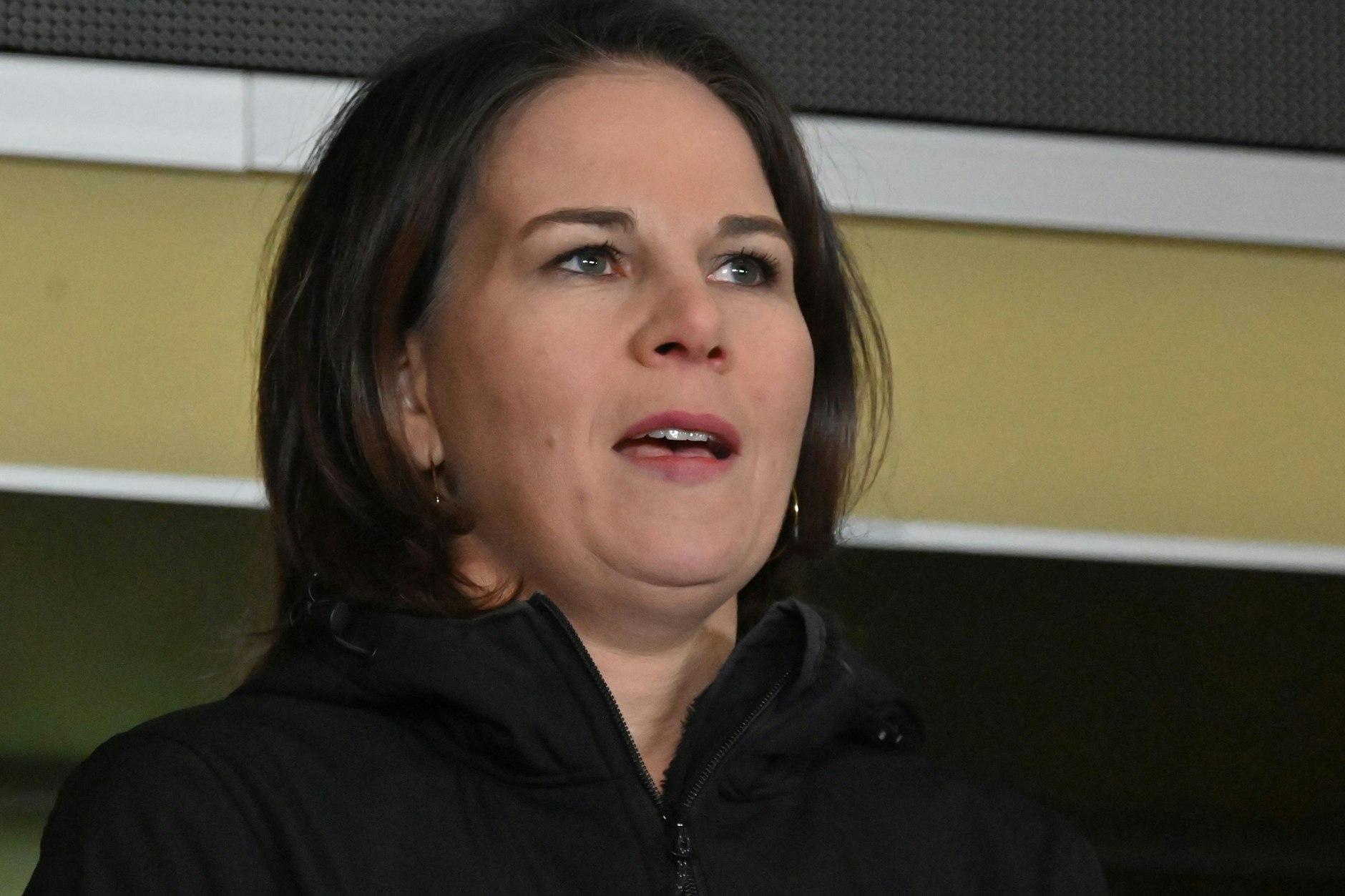 Annalena Baerbock&nbsp; bei ihrem Besuch in der Ukraine.