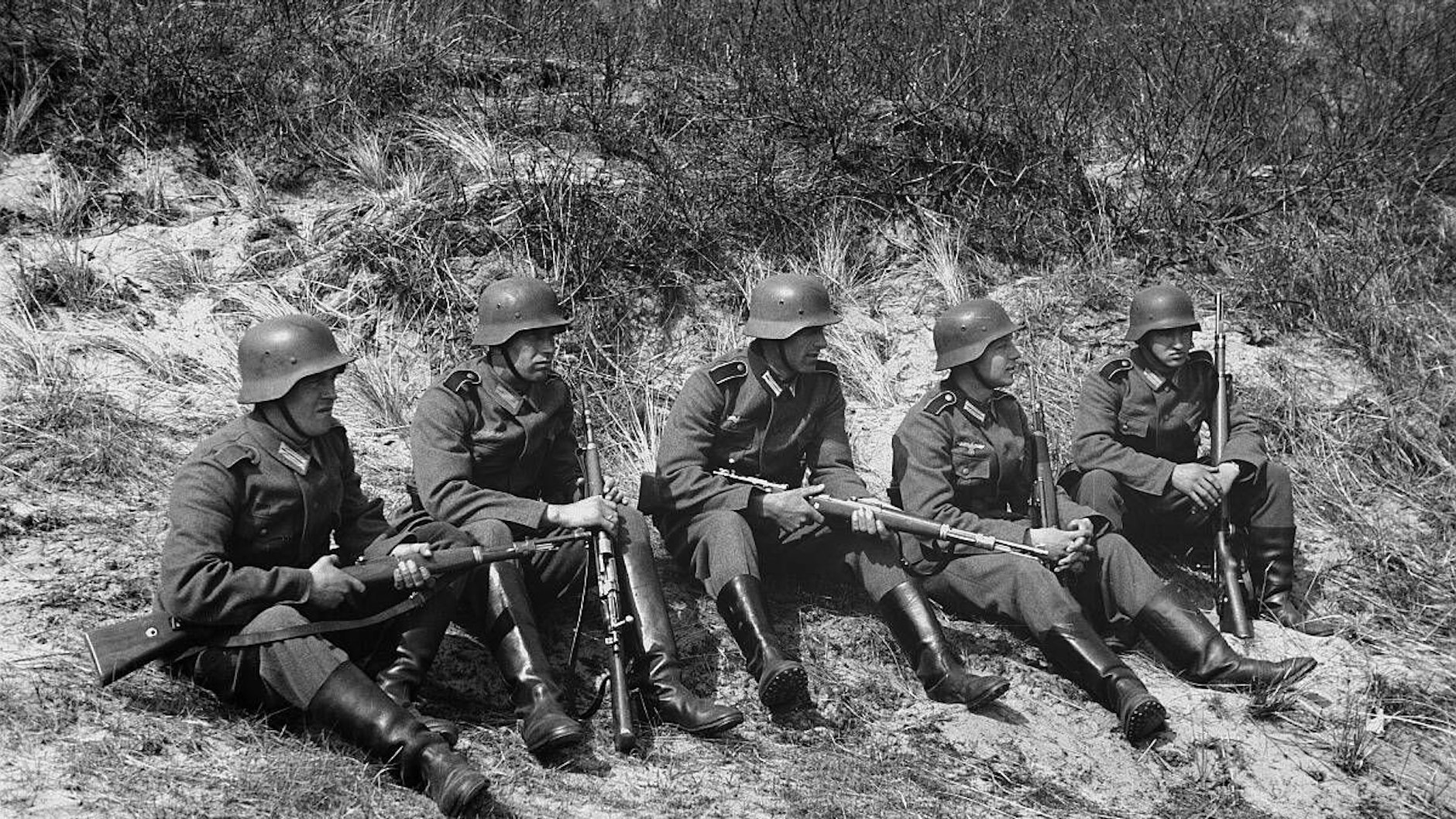 Deutsche Wehrmachtssoldaten in den Niederlanden