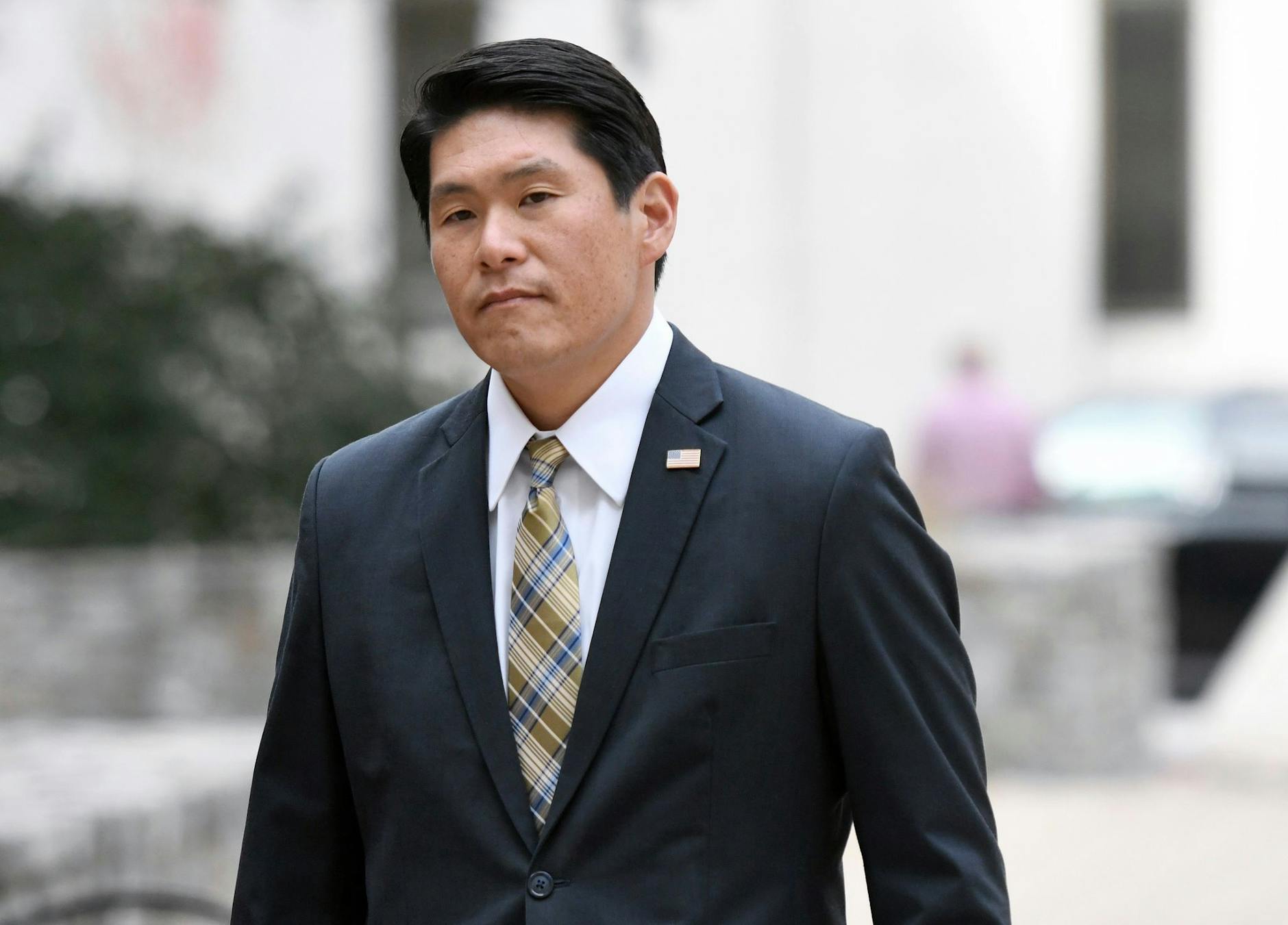 ARCHIV - Robert Hur soll den Fund diverser Geheimunterlagen in Privaträumen von US-Präsident Biden als unabhängiger Sonderermittler untersuchen.