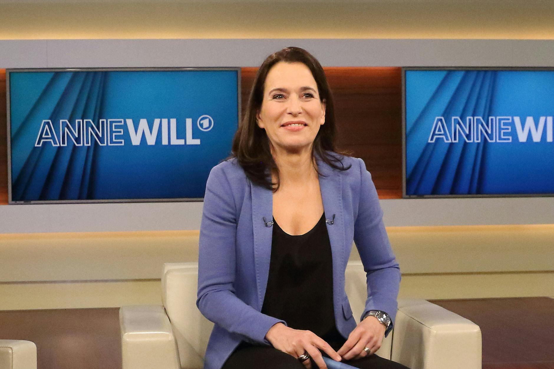 Die Moderatorin Anne Will