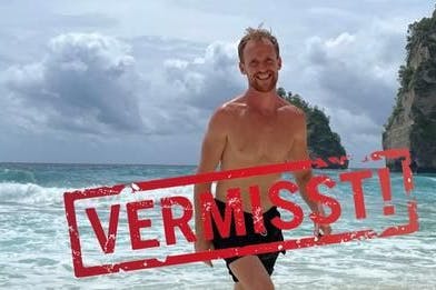 Ein Foto des vermissten Berliners Yury Chernyavskiy, mit dem Freunde für eine Suchaktion Spenden sammeln.