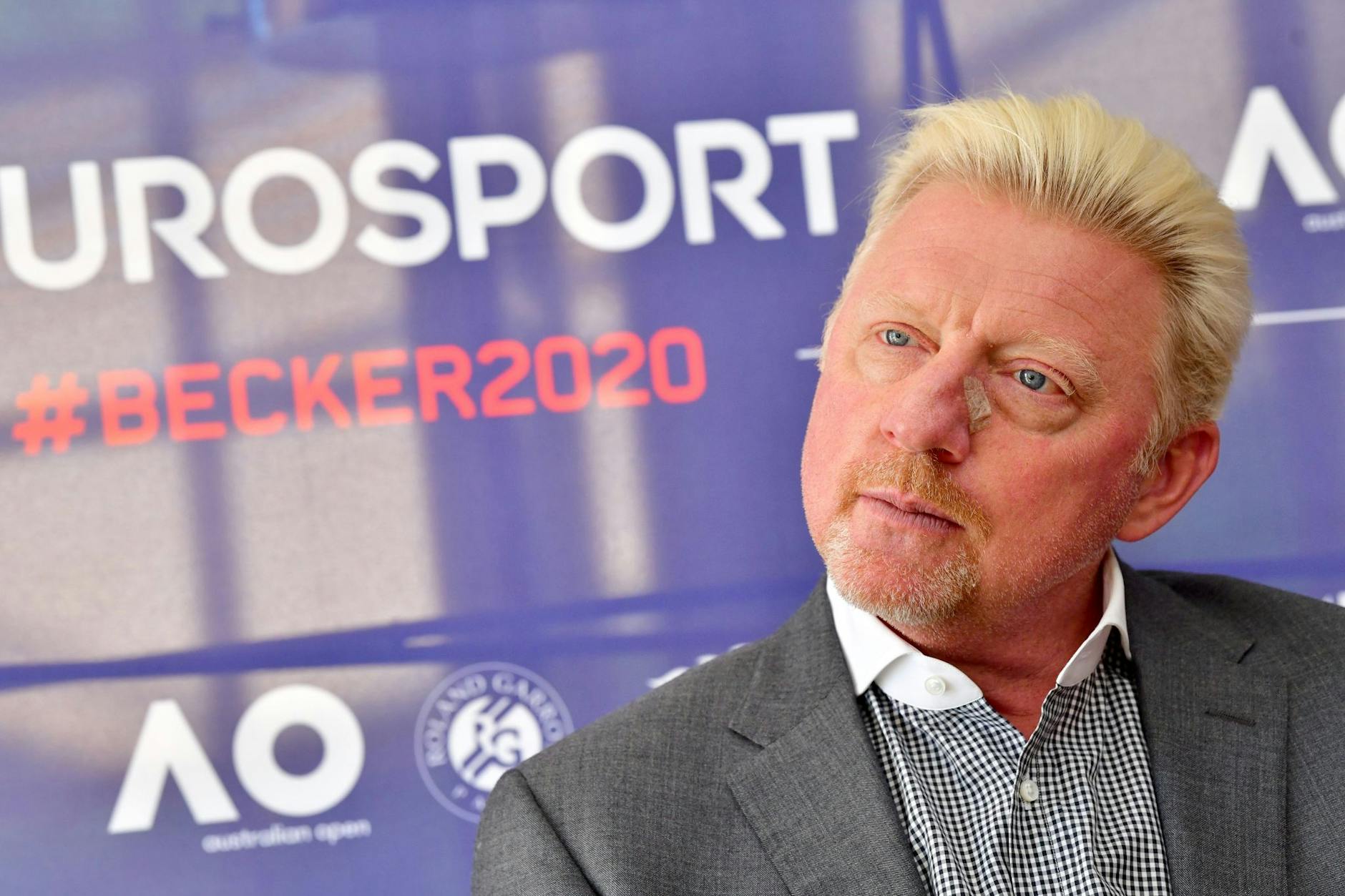Boris Becker ist bei den Australian Open 2023 wieder als Eurosport-Experte dabei.