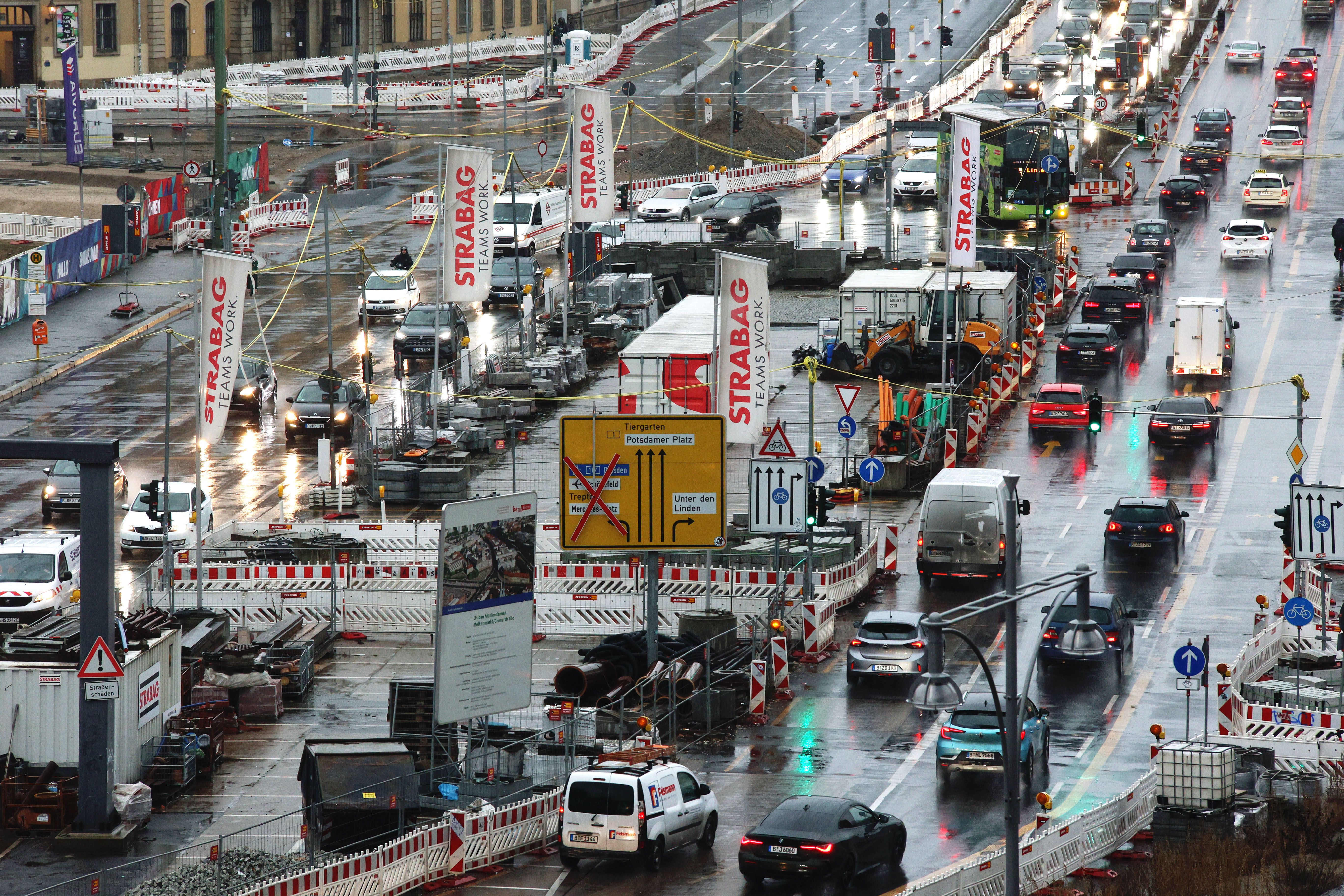 Bauarbeiten In Berlin: Straßensperrungen Am Wochenende