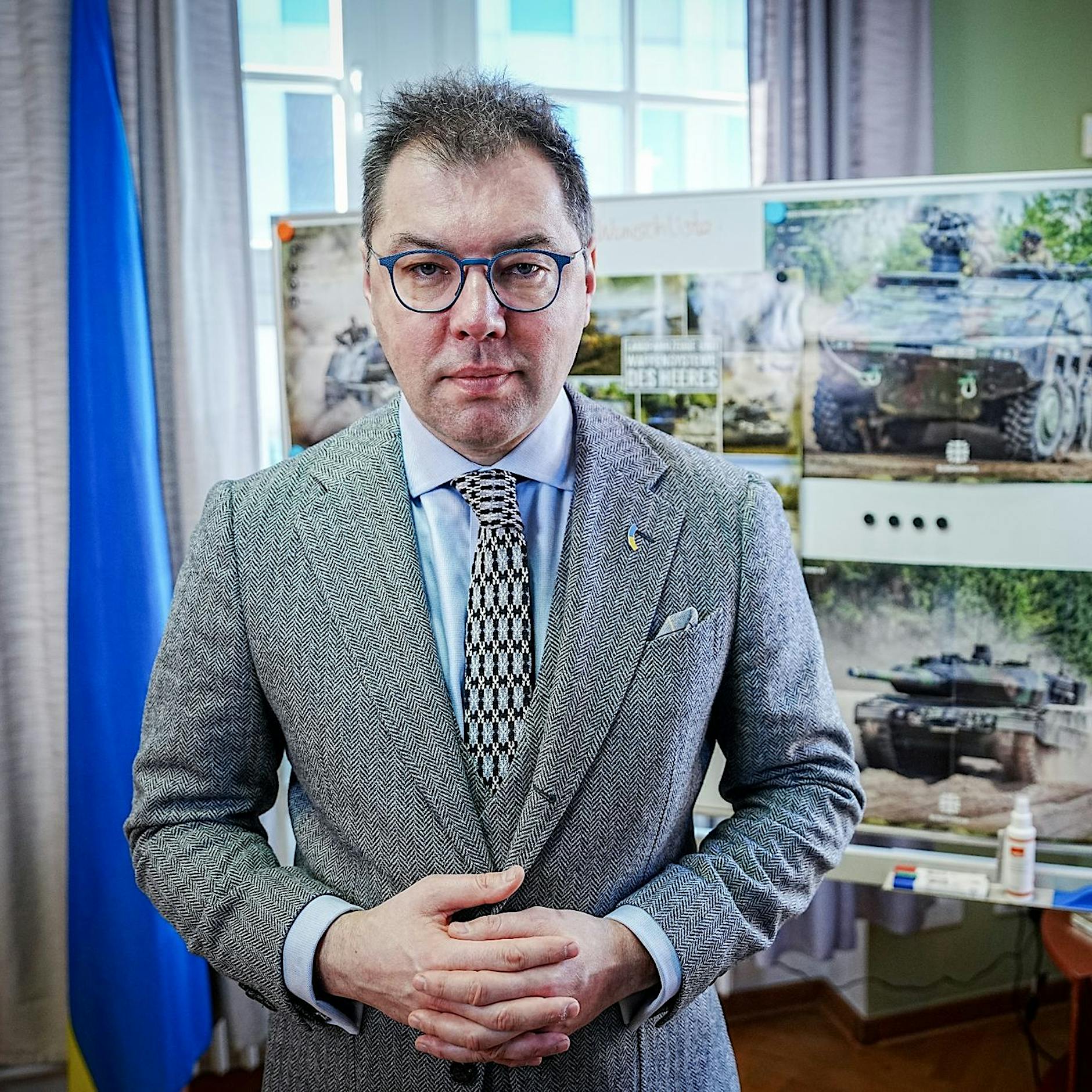 Ukraine-Botschafter Makeiev: „Deutsche Panzer sind überlebenswichtig“