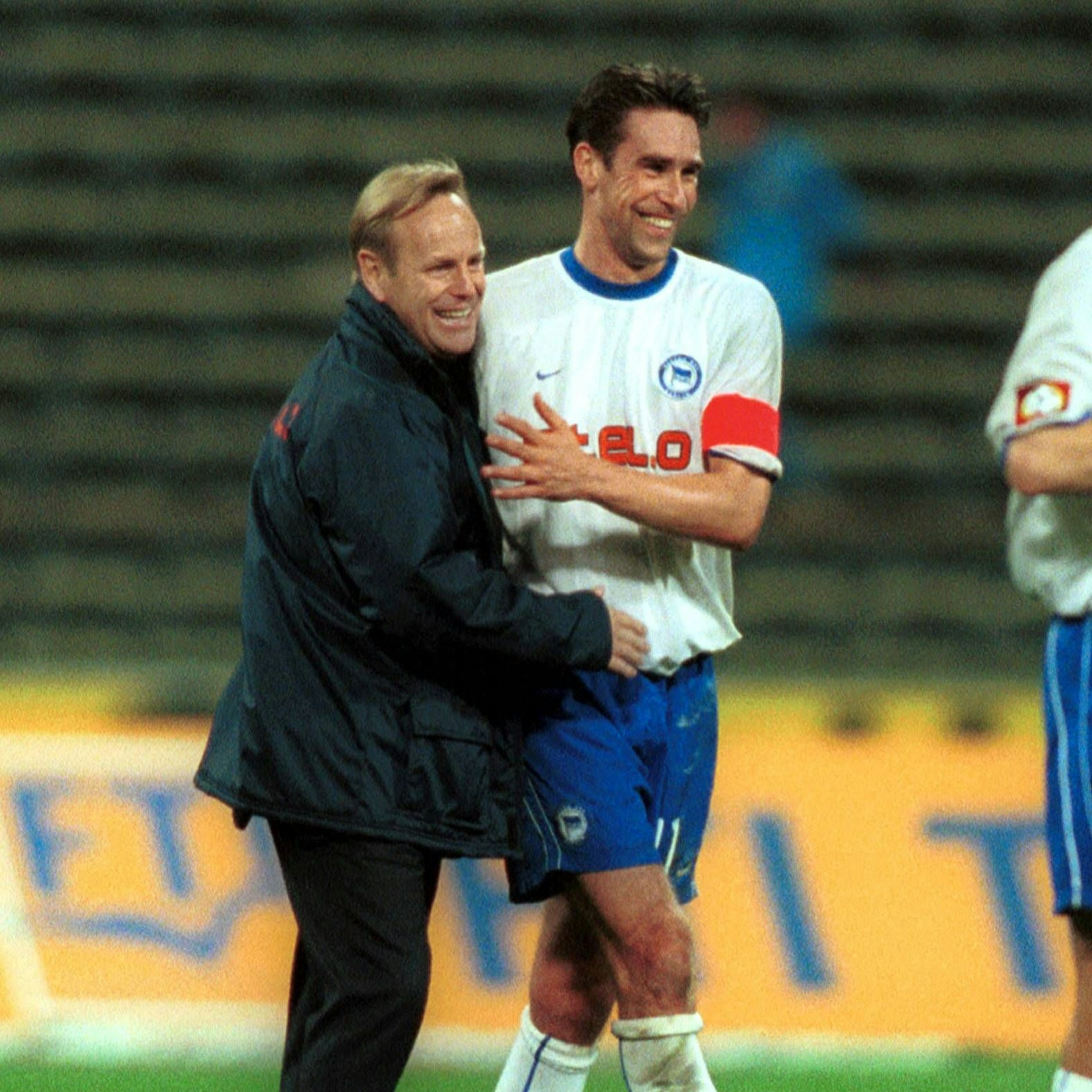 Trainer Jürgen Röber machte Herthas Ex-Stürmer Michael Preetz zum Nationalspieler.