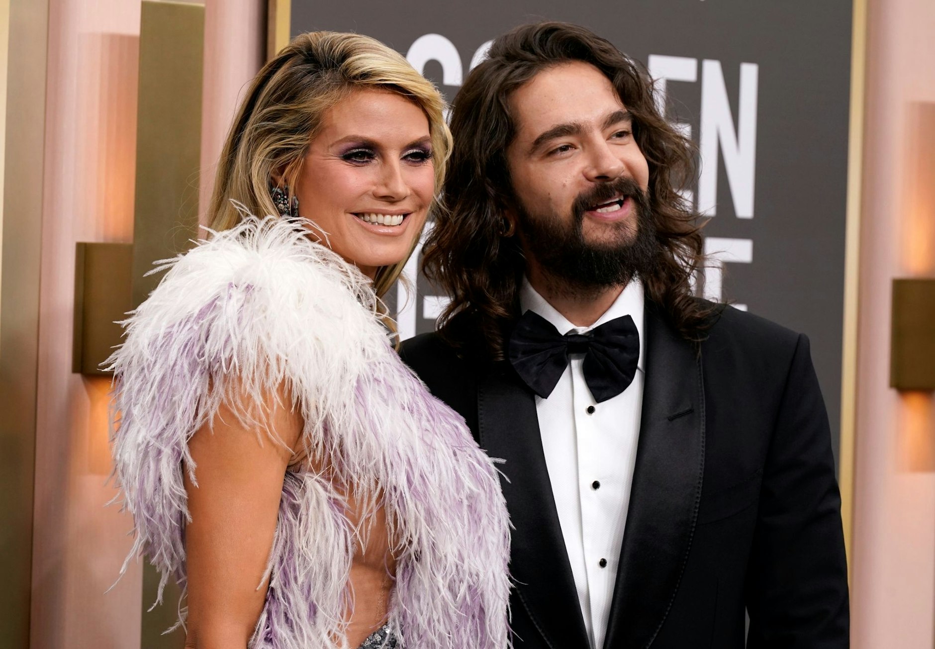 Auch deutsche Promis wie Heidi Klum und Tom Kaulitz waren bei der Verleihung der Golden Globes dabei.