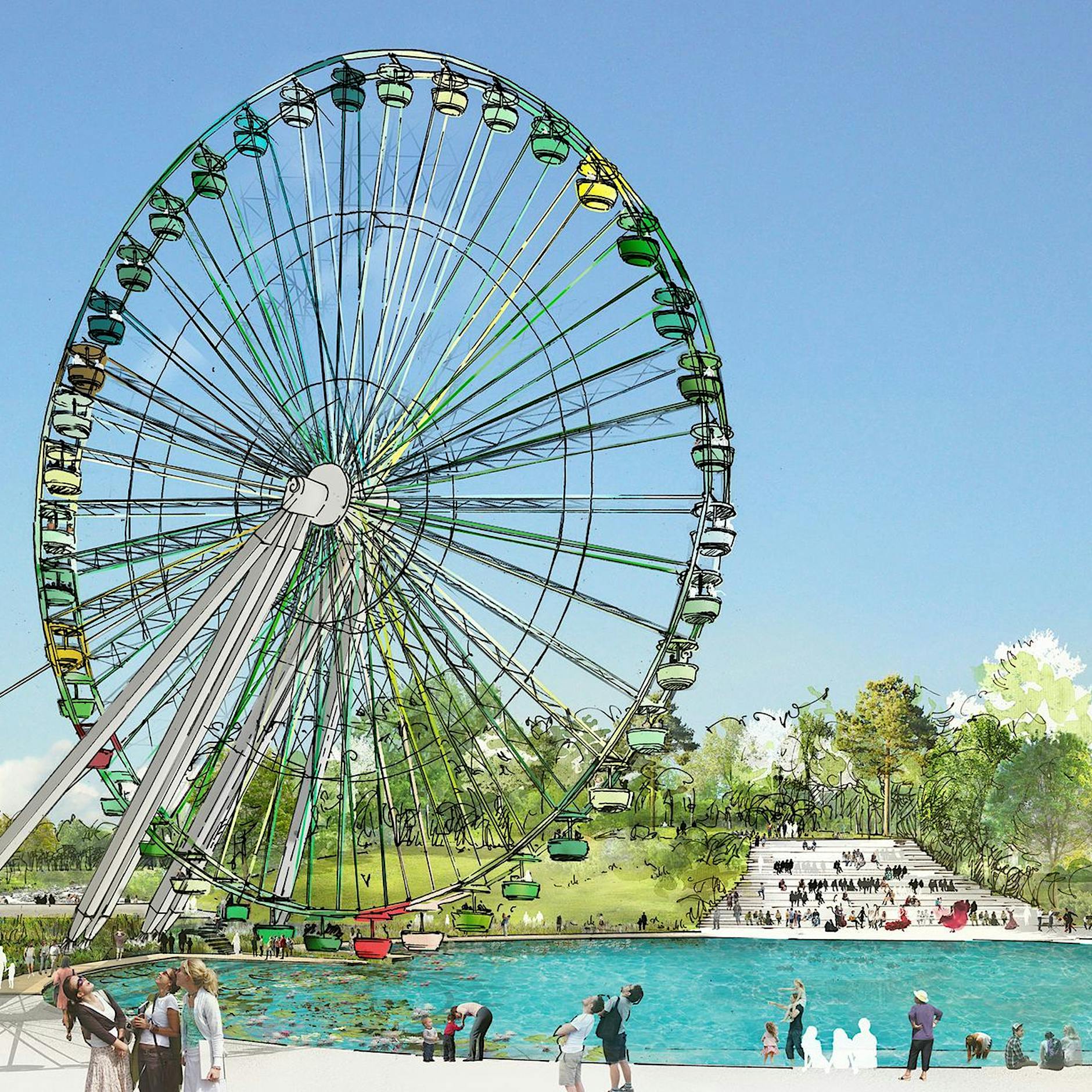 Ausflugslokal mit Schiffsanleger: So geht es 2023 im Spreepark voran