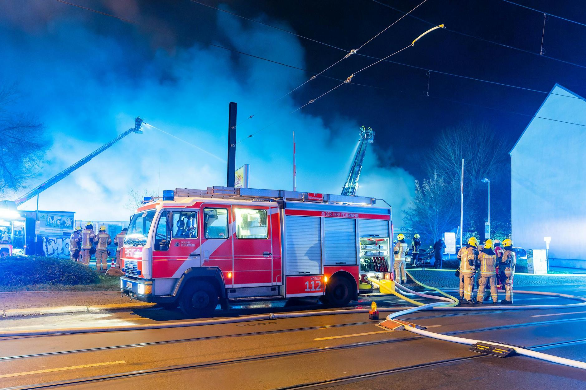 Feuerwehr im Einsatz in Berlin