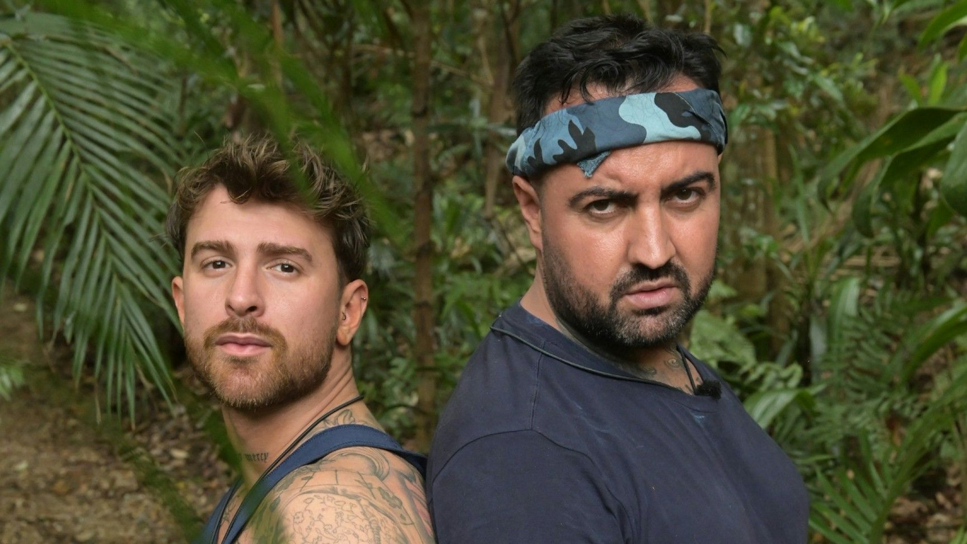 Cosimo Citiolo (r.) und Gigi Birofio sorgen im Dschungelcamp für Stimmung.