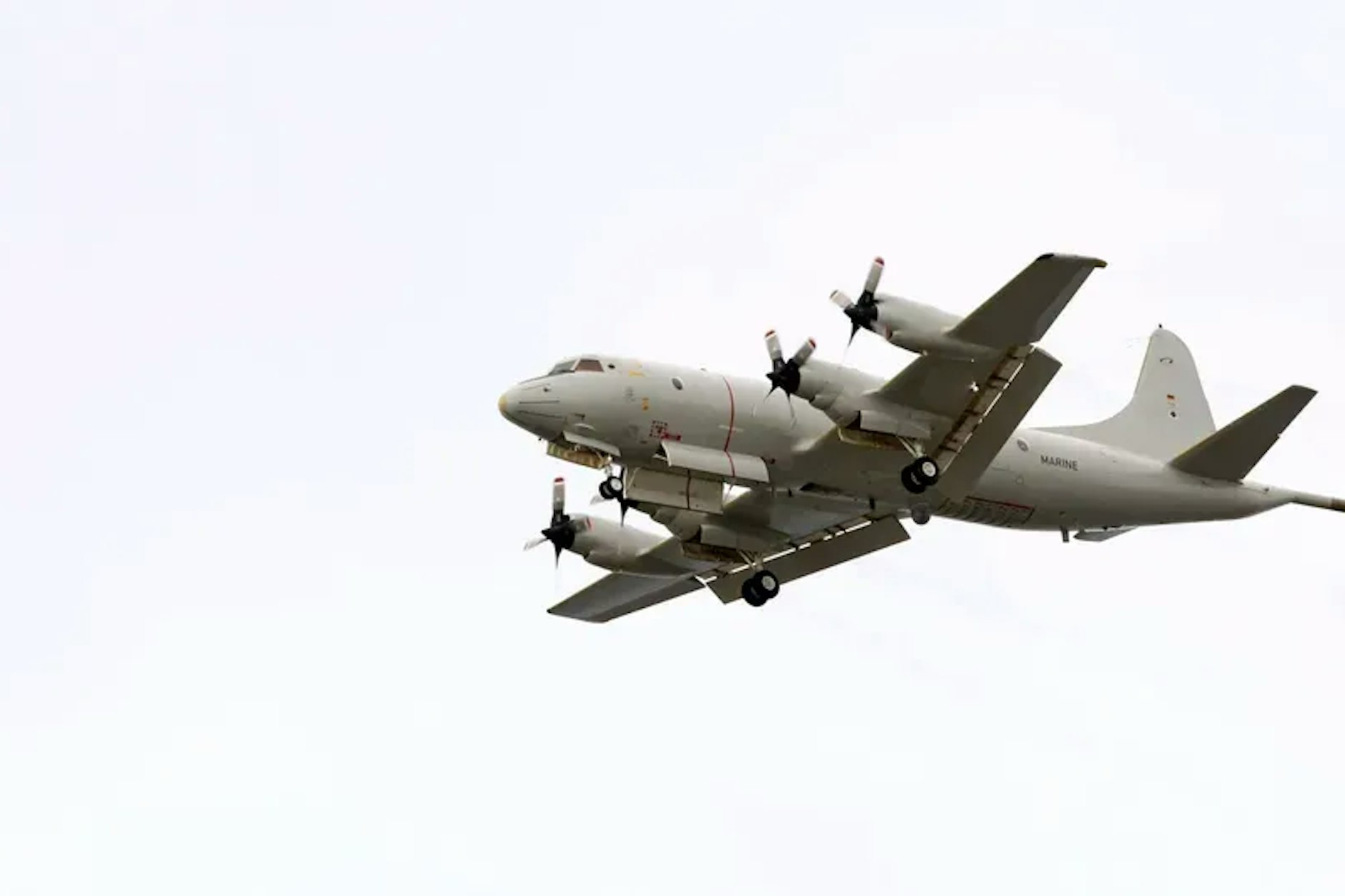 Ein Seefernaufklärer Lockheed P-3C Orion der Marine (Symbolbild).&nbsp;