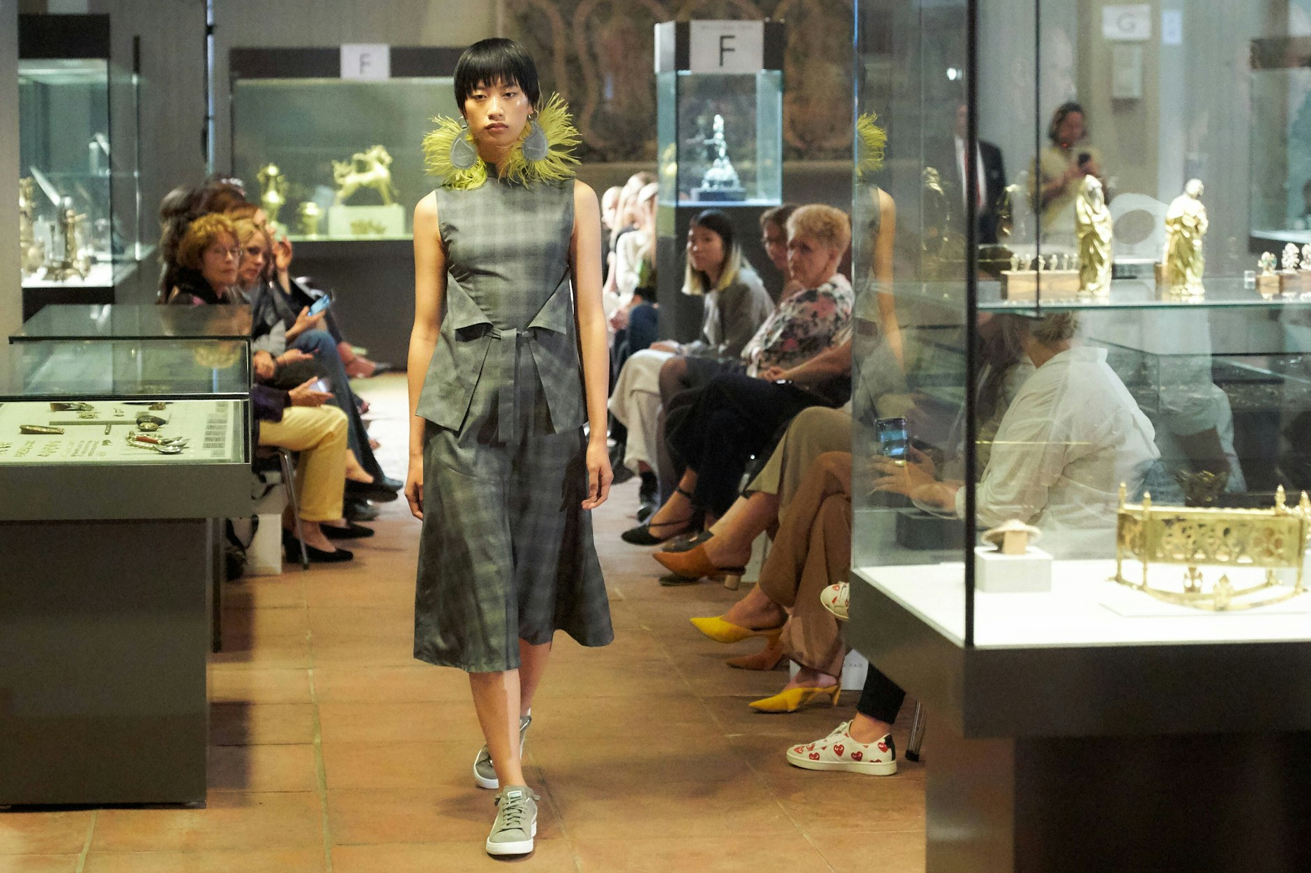 2019 bei William Fan: Auch im Kunstgewerbemuseum am Matthäikirchplatz gab’s schon mal eine Show.