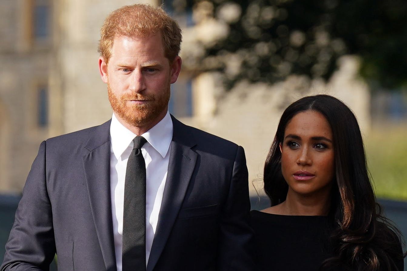 Not amused und nicht versöhnlich: Prinz Harry und seine Frau Meghan, die Herzogin von Sussex.