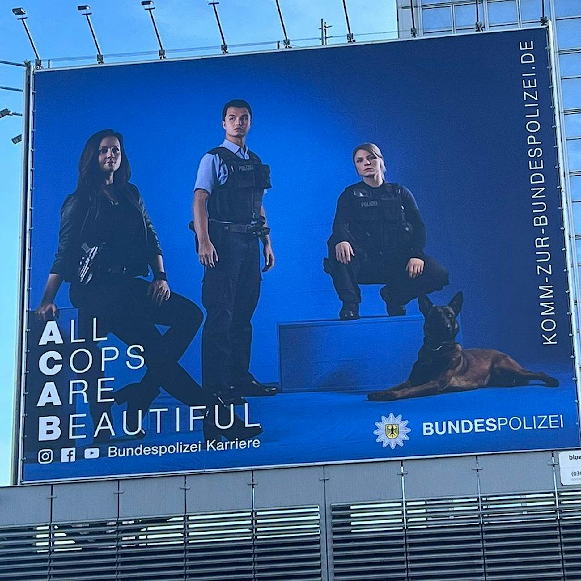 A.C.A.B.-Kampagne: Wie die Bundespolizei eine Beschimpfung umdeutet