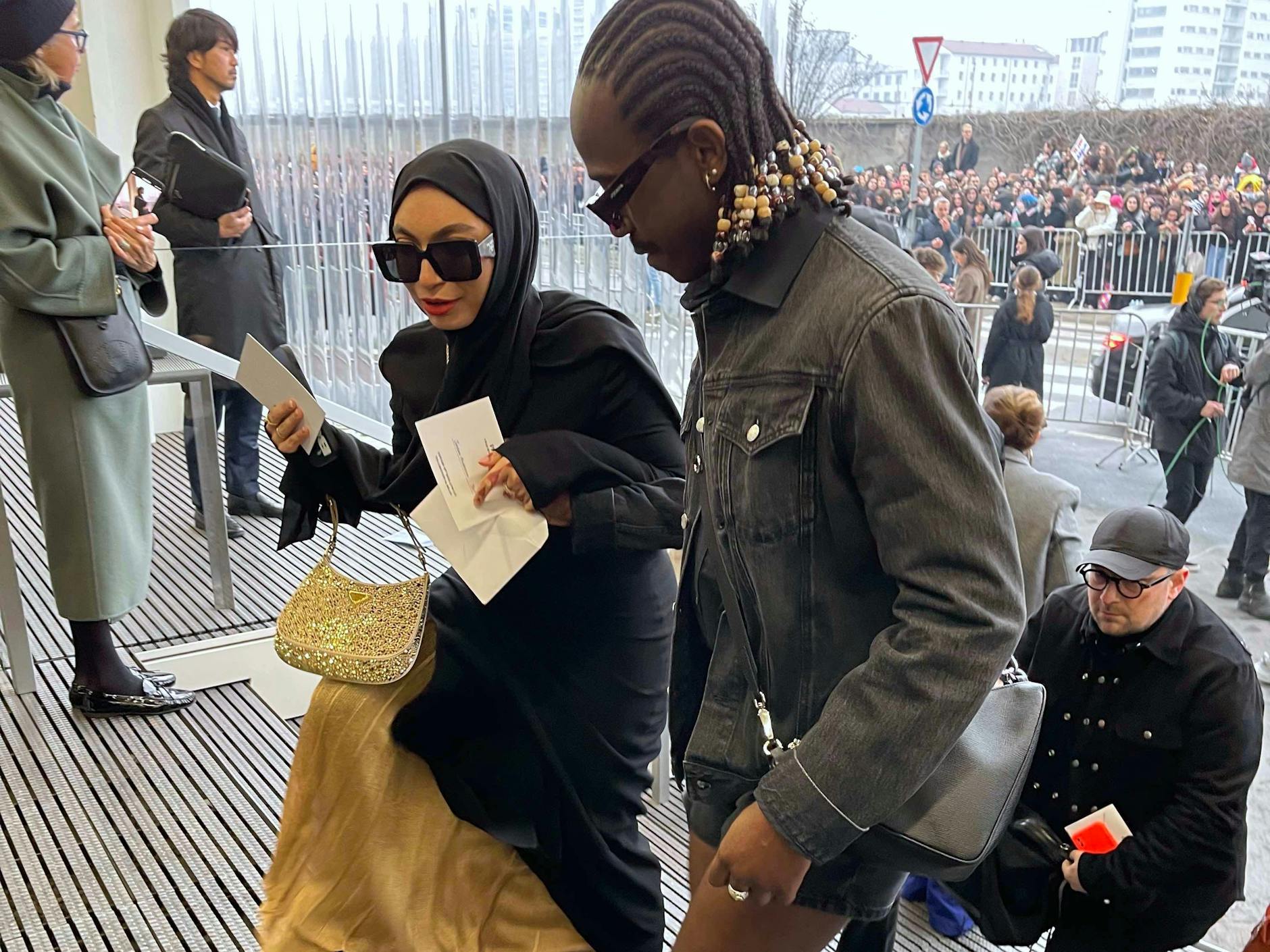 Treppe hoch und rein ins Vergnügen.