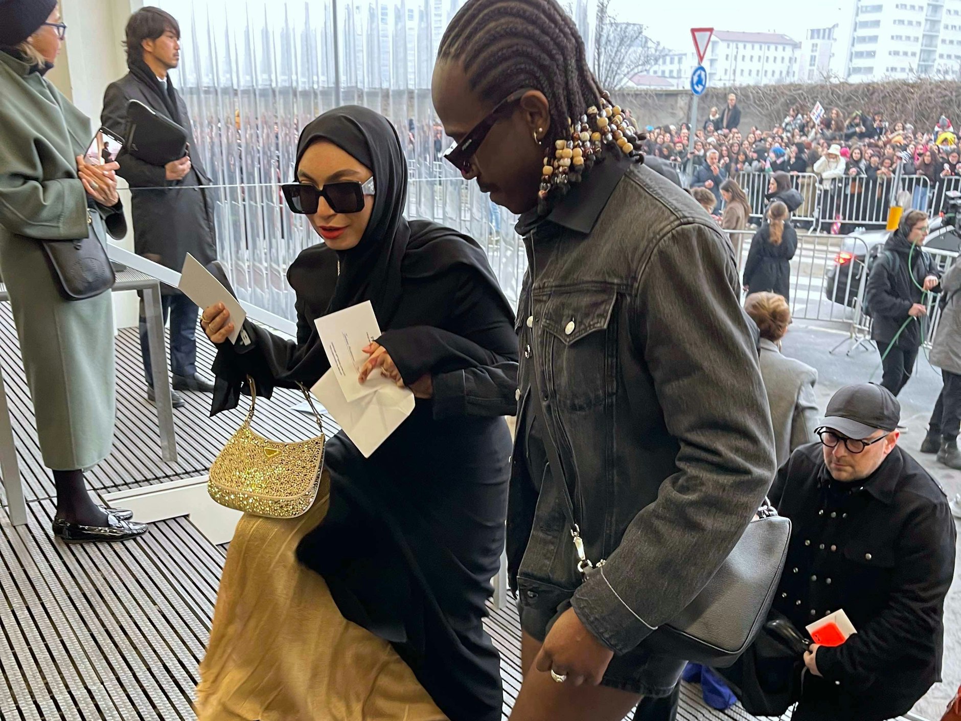 Treppe hoch und rein ins Vergnügen.