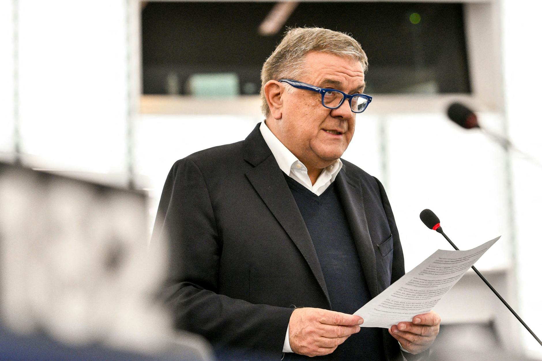 Der mutmaßliche Drahtzieher des EU-Korruptionsskandals, Pier Antonio Panzeri